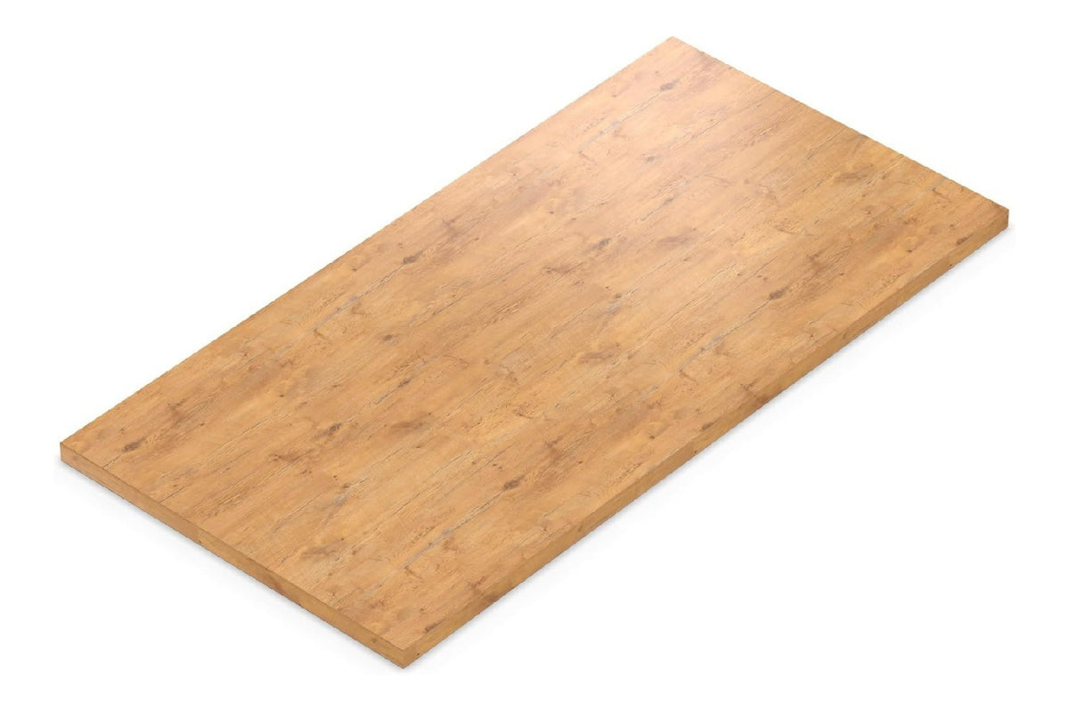 Tischplatte 28mm Pale Lancelot Oak 180x70 cm I Spanplatte mit 1mm ABS Kante & PU-Verleimung I melaminharzbeschichtet I elegant & wasserabweisend