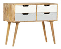 Sideboard 85 x 40 x 71 cm Massivholz Mango
