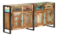 Sideboard 172x35x80 cm Altholz Massiv